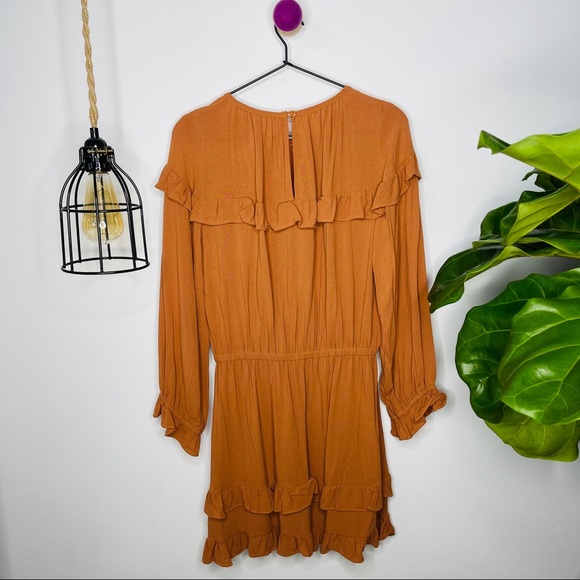 NWT Rachel Pally - Maeve A-Line Ruffle Dress L - Picture 4 of 11